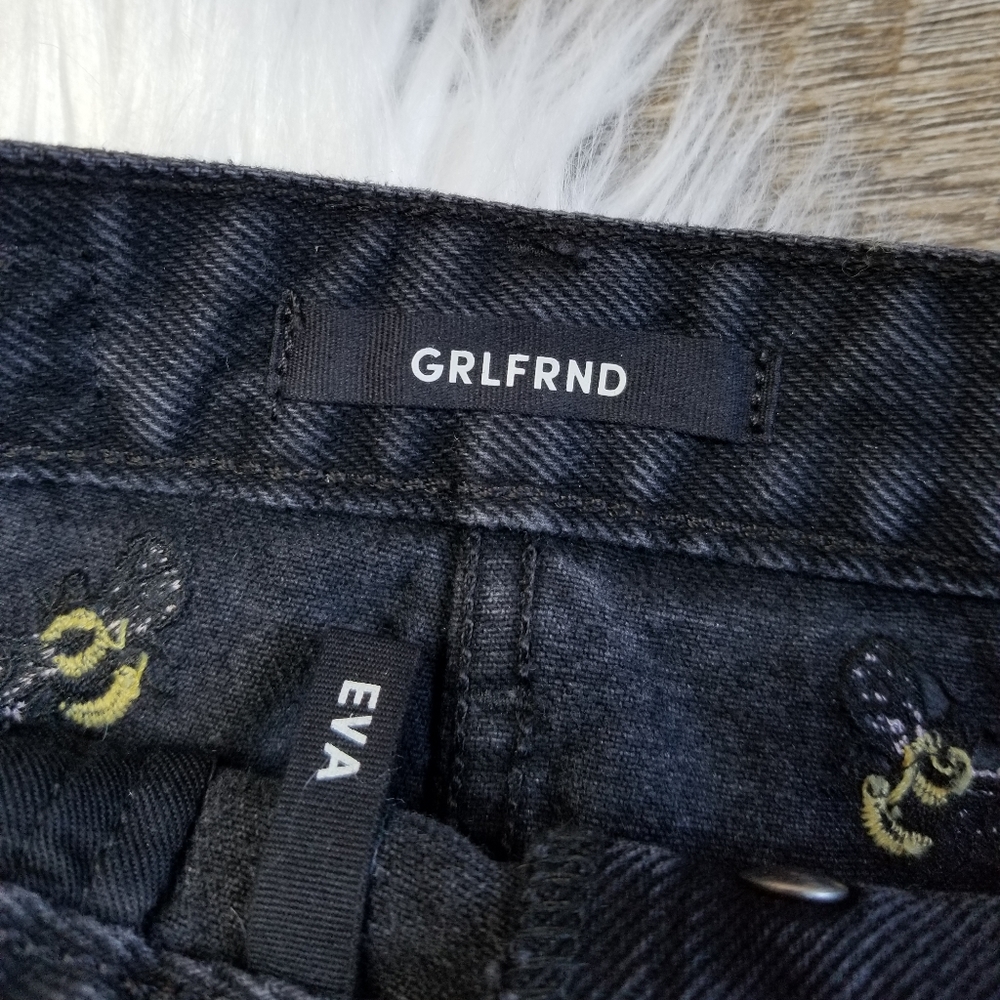 Grlfriend Eva Floral Wear Me Out Mini A Line Skirt - Picture 7 of 8